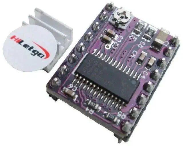 Alt view image 2 of 3 - 5pcs DRV8825 Stepper Motor Driver Module for 3D Printer RepRap 4 RAMPS1.4 StepStick