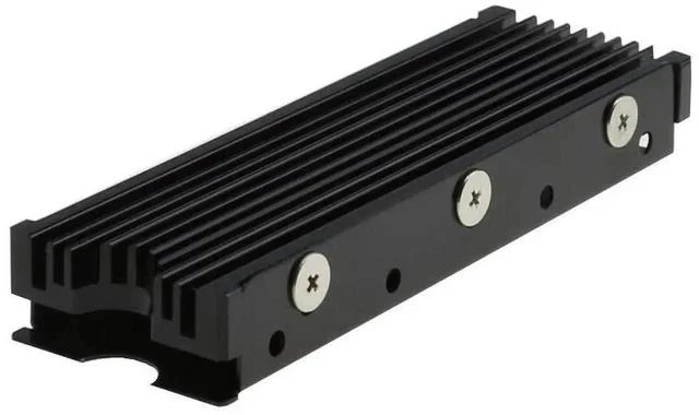 Main image of M.2 2280 SSD heatsink, Double-Sided Heat Sink, with Thermal Silicone pad for PC / PS5 M.2 PCIE NVMe SSD or M.2 SATA SSD