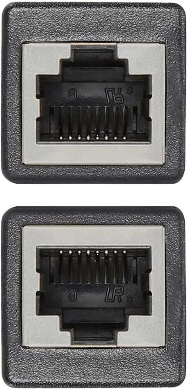 Alt view image 3 of 4 - RJ45 Female to Female In-Line Coupler SSTP Shielded, Cat5e/Cat6/Cat7/Cat8 Universal LAN Cable Extender Connector, 1 Pack