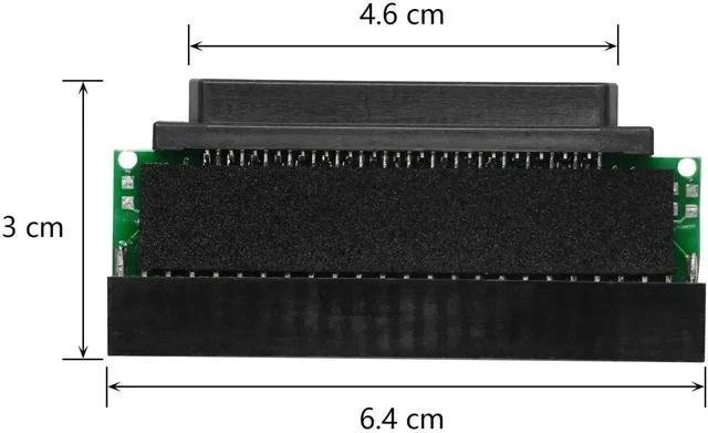 Main image of HPDB68 SCSI Female to IDC50 SCSI Female Adapter, 68Pin Ultra Wide SCSI to 50Pin Internal SCSI Header Converter for Industrial Server Storage Tape Drives