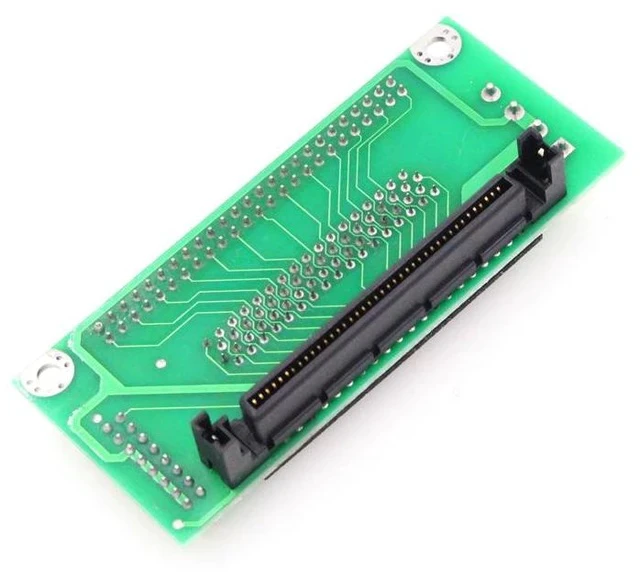 Alt view image 4 of 5 - SCSI SCA 80Pin to 68Pin to 50Pin IDE Hard Disk Adapter, 80-Pin SCA-2 to 68-Pin Wide SCSI & 50-Pin Narrow SCSI Converter Board for Legacy Server Storage