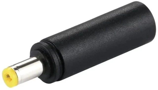 Alt view image 4 of 5 - DC 5.5x2.1mm Male to 4.5x3.0mm Female Power Connector Adapter, DC Barrel Plug Converter for Laptops & Notebooks