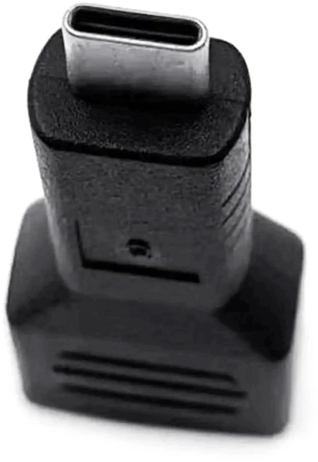 Alt view image 2 of 3 - 45W USB Type-C Male to Lenovo Square Yellow Tip Female PD Power Adapter Converter, USB-C PD Charger Connector for Legacy ThinkPad Laptops