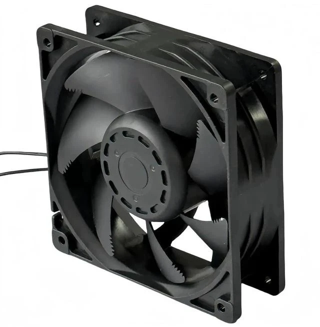 Alt view image 4 of 7 - XY-12038B2H EC Cooling Fan 120×120×38mm 12CM, 110V-240V 0.06A 50/60Hz High Air Volume Cabinet Cooling Fan