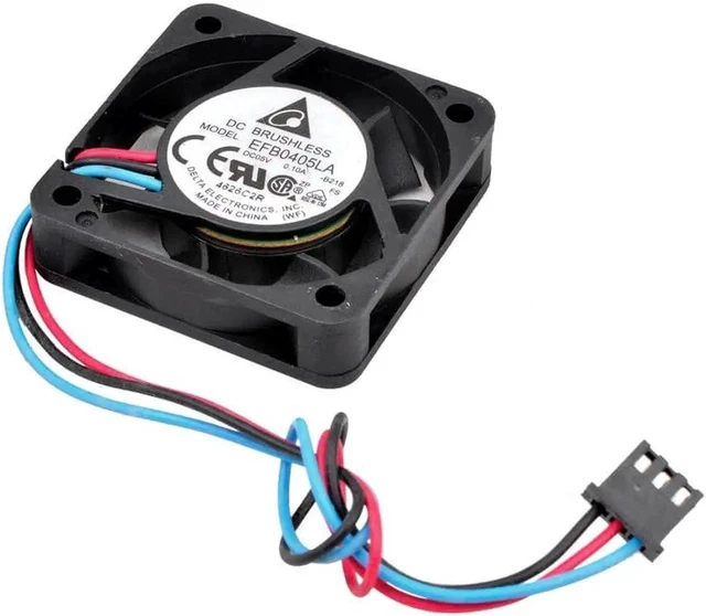Alt view image 2 of 2 - EFB0405LA 4CM 40mm fan 40x40x10mm 4010 DC5V 0.10A 3 lines 3pin Cooling fan for IPC power monitor host