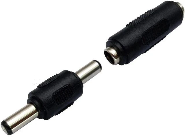 Alt view image 5 of 5 - 5.5mm x 2.1mm DC Power Adapter, DC Barrel Power 2.1mm X 5.5mm Female to Female Coupler Connector for CCTV Camera (5pack/Female)