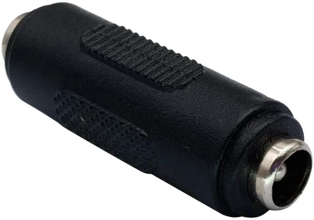 Alt view image 2 of 7 - 5.5mm x 2.1mm DC Power Adapter, DC Barrel Power 2.1mm X 5.5mm Female to Female Coupler Connector for CCTV Camera (2pack/Female)