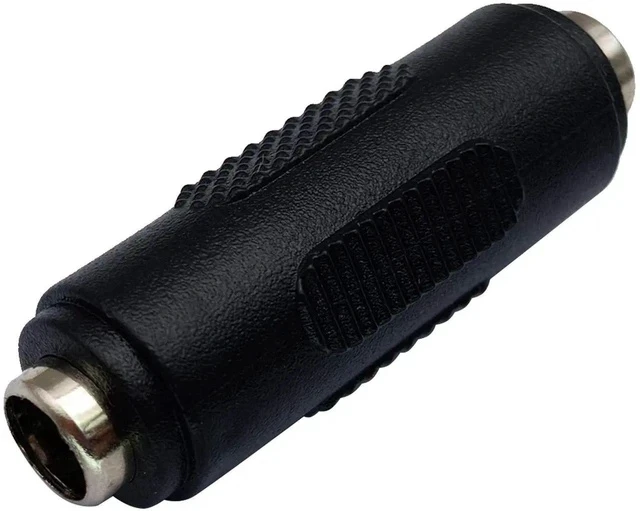 Alt view image 5 of 7 - 5.5mm x 2.1mm DC Power Adapter, DC Barrel Power 2.1mm X 5.5mm Female to Female Coupler Connector for CCTV Camera (2pack/Female)