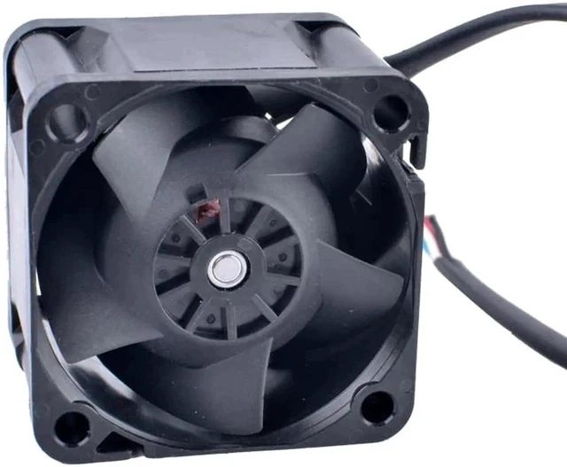 Alt view image 2 of 4 - W40S12BMD5-07 4cm 40mm fan 4028 12V 0.64A 4-wire 4pin air volume server power cooling fan