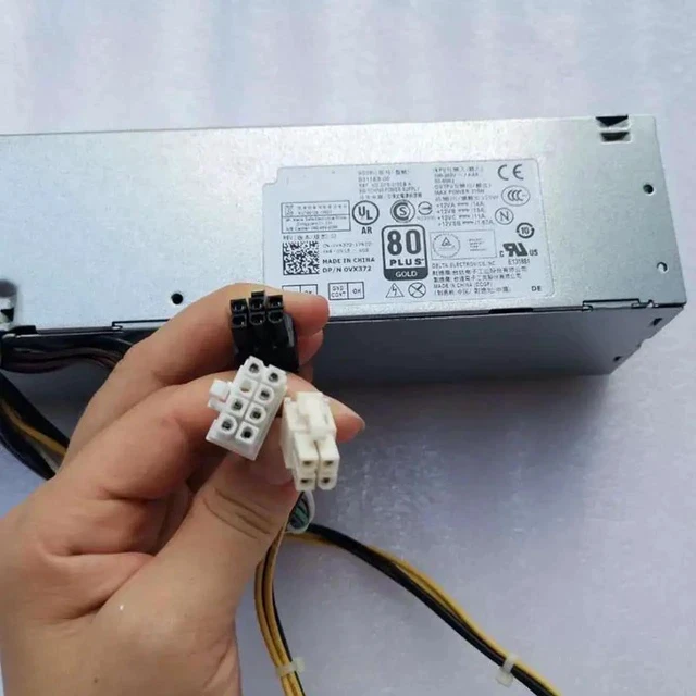 Alt view image 4 of 5 - D315ES-00 H315ES-00 For Optiplex XE 2 SFF 315W Power Supply 8Pin 6Pin 4Pin