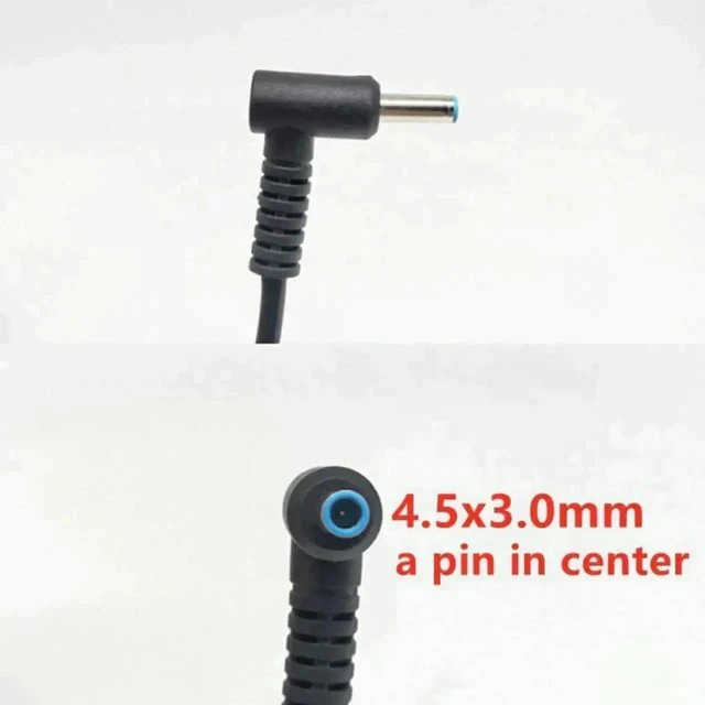 Alt view image 2 of 2 - 200W 19.5V 10.3A AC DC Power Adapter 4.5x3.0mm Blue Tip Replacement for HP TPN-LA21 TPN-DA21 L73385-001, Compatible with OMEN 15, ZBOOK 17 G3 G4 G5 Gaming & Workstation Laptop Charger Power Supply