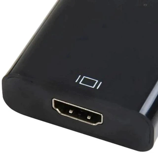 Alt view image 4 of 5 - Gold-Plated DisplayPort Male to HDMI Female Adapter, DP to HDMI Converter for Laptops Desktops Monitors Projectors