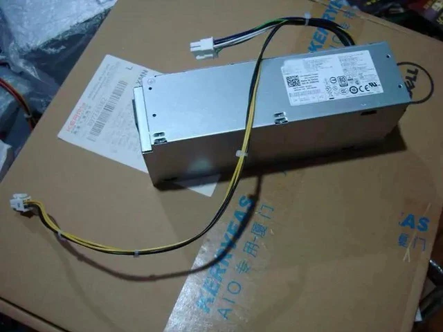 Alt view image 2 of 3 - F484X 4GJV9 6F0T1 D5PCJ R0NM7 6Pin 4Pin Power Supply For Optiplex 3050 5050 7050 MT 240W