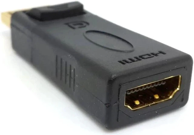 Alt view image 5 of 6 - HDMI to DisplayPort DP Video Audio Converter adapter