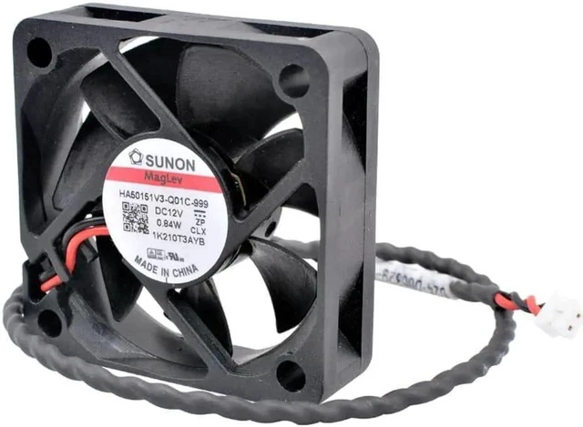 Alt view image 4 of 4 - HA50151V3-Q01C-999 5cm 50mm fan 50x50x15mm DC12V 0.84W Cooling fan for frequency converter