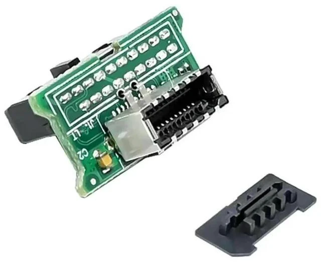 Alt view image 2 of 4 - ST684 USB3.0 19Pin to USB3.1 Type-E 20Pin Header Adapter, Motherboard Internal Connector Converter for Chassis Front USB Type-C Expansion