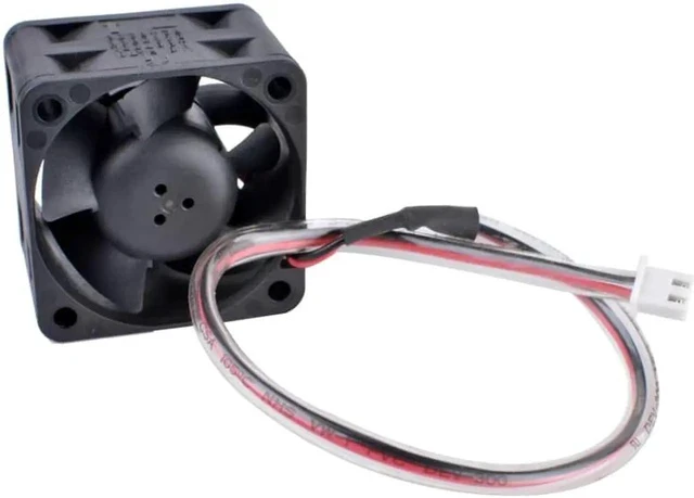 Alt view image 3 of 4 - GM1204PQB1-8A 4cm 40mm fan 4028 12V 2.6W Double ball bearing large air volume power supply cooling fan