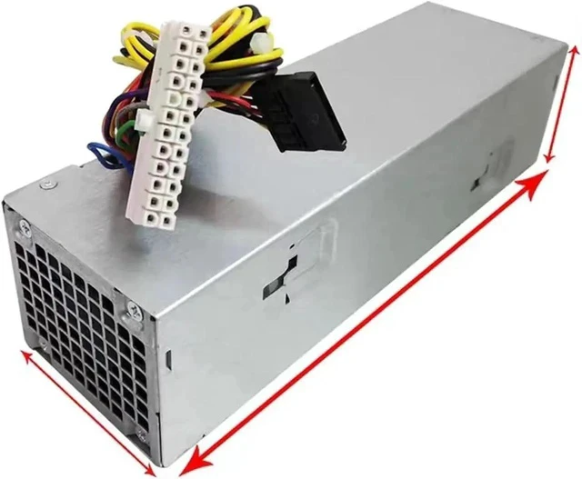 Alt view image 4 of 4 - for 790 990 3010 7010 9010 SFF 240W Power Supply 02TXYM L240AS-00