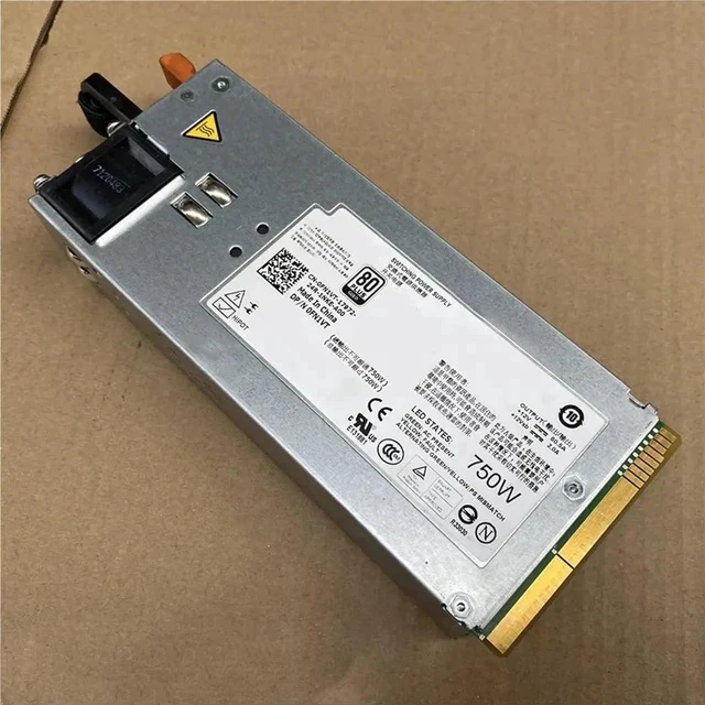 Alt view image 2 of 2 - 750W Server Power Supply for R510 T710 D750P-S0 DPS-750TB-1 A FN1VT