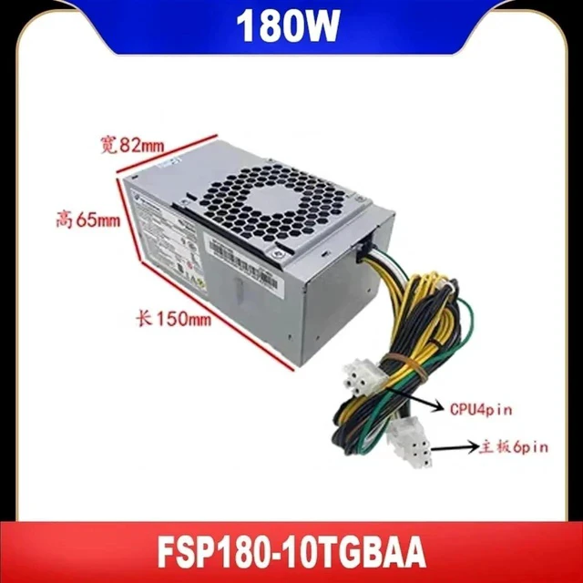 Alt view image 2 of 6 - FSP500-20TGBAA/B PA-1181-10AC 10AB FSP180-10TGBAA PA-2251-2AB FSP250-20TGPAA PSU For 6Pin 500W Power Supply(FSP500-20TGBAA)
