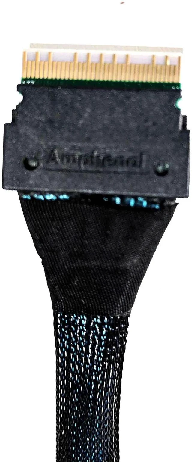 Alt view image 2 of 3 - 70CM SlimSAS 8X Interconnect Cable, SFF-8654 74Pin Male to Male Server Storage Cable