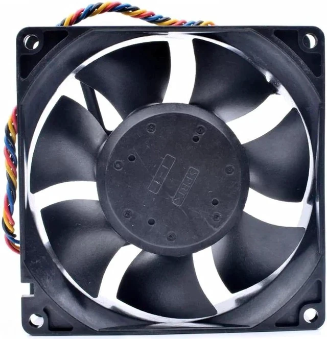 Alt view image 2 of 4 - 3612KL-04W-B66 9cm 9032 92x92x38mm 12V 0.68A server chassis cooling fan
