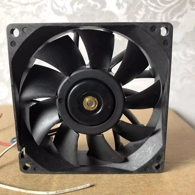 Alt view image 2 of 2 - DC48V 0.10A FFB0848HH 8025 8cm 3-wire server cooling fan