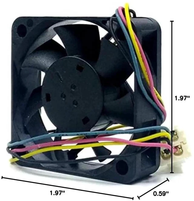 Alt view image 5 of 5 - 13.6V 0.15A 50X50X15MM 4-Wire Cooling Fan