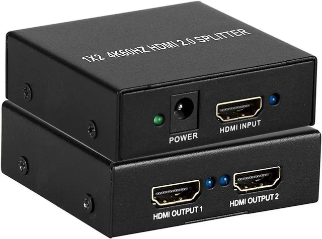 Main image of HM2-SP102K Ultra Slim 1x2 HDMI 2.0 / HDCP 2.2 4K 60Hz HDMI Splitter