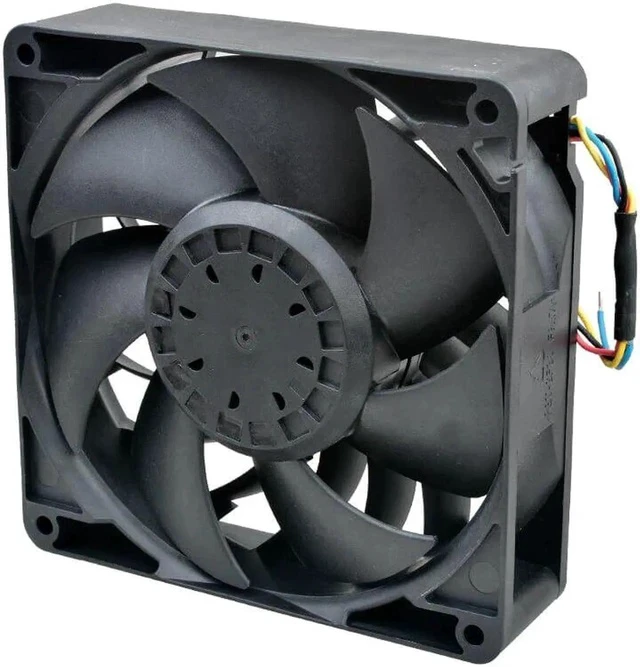 Alt view image 3 of 5 - PFE0384B1-Q01A-SE9 14cm 140mm fan 140x140x38mm DC48V 28.18W 4 lines Cooling fan for server inverter car