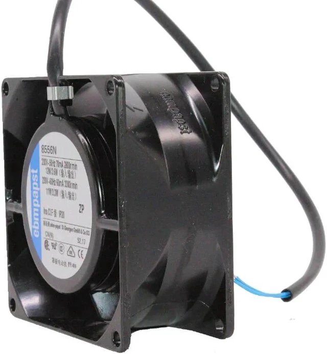 Alt view image 3 of 4 - New and 8556N 8cm 8038 80x80x38mm 220V-230V Durable high temperature all-metal cooling fan axial fan