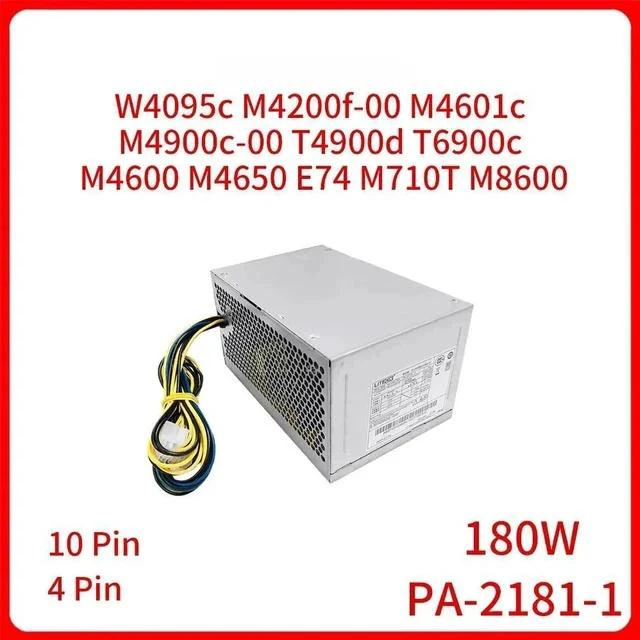Main image of 180W PA-2181-1 Server Power Supply Adapter for W4095c M4200f-00 M4601c M4900c-00 T4900d T6900c 10PIN 4PIN