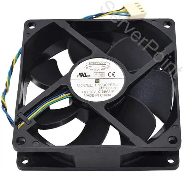 Main image of Well Tested Cooling Fan F129025BU 9025 DC12V 0.38A Four Pins Square Cooling Fan For EVERFLOW