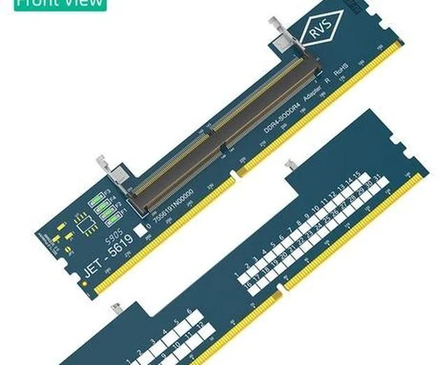 Main image of DDR4 SO-DIMM to DIMM Adapter Card, Laptop DDR4 Memory to Desktop Converter & Tester, 3200/2666/2400/2133MHz, for Intel Motherboard