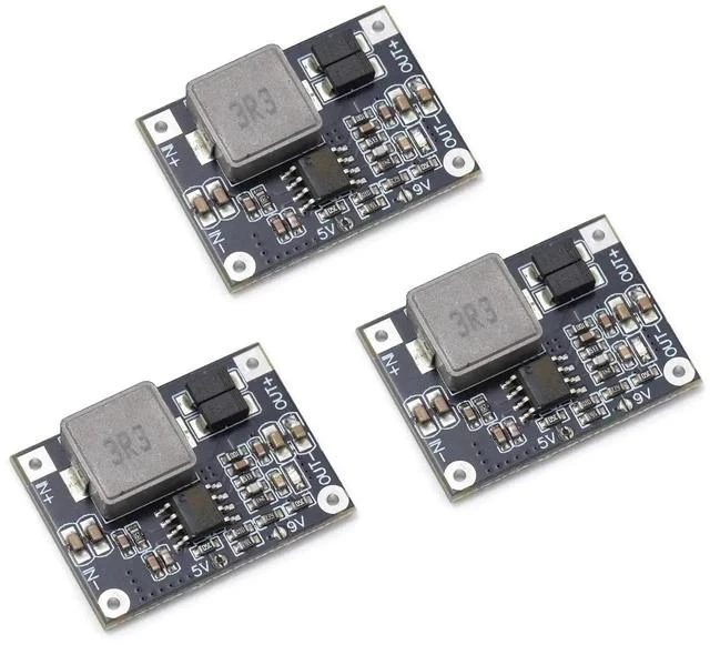 Main image of DC-DC Boost Module Li-Ion 3.2V3.7V to 5V Power Converter High Power Circuit Board 3pcs