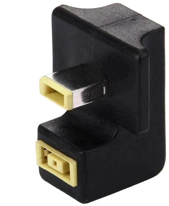 Alt view image 2 of 4 - 1st Gen Big Square Female to Big Square Male Laptop Power Converter Adapter Plug