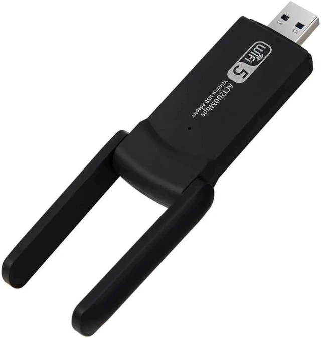 Alt view image 5 of 5 - 1200M Wireless Network Card Wireless WiFi Receiver usb3.0 Dual Antenna gigabit Dual-Band Wireless Network Card