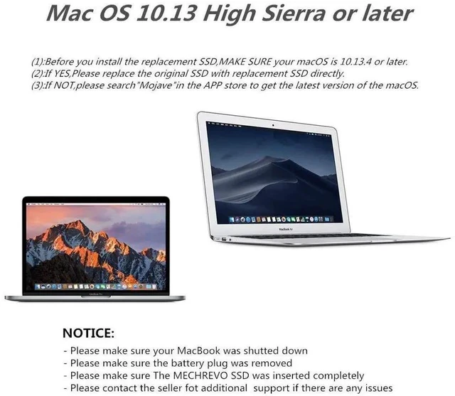 Alt view image 7 of 7 - M.2 NVME SSD Convert Adapter Card for Upgrade MacBook Air (2013-2017)