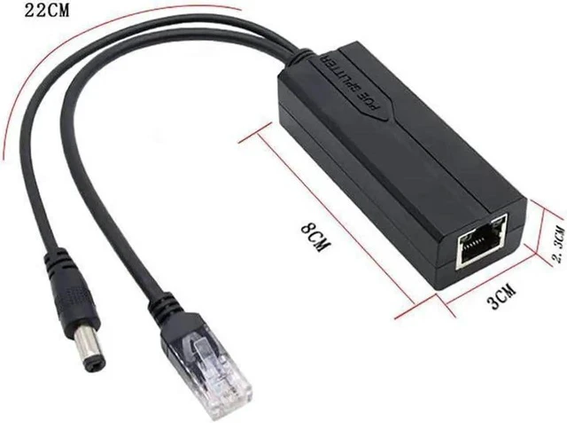 Alt view image 3 of 7 - POE Splitter at Power Module 48V to 12V2A/1.2A Standard Isolated 100M/1000M High Power (48V to 12V2A 100M)