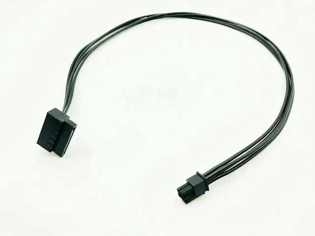 Main image of 5 Pack 45CM Mini 4 Pin to 15Pin SATA Power Cable, Mini 4Pin Motherboard Converter Cord for Lenovo 510S 510A M410 M415 B250 Motherboard SSD HDD Power Supply