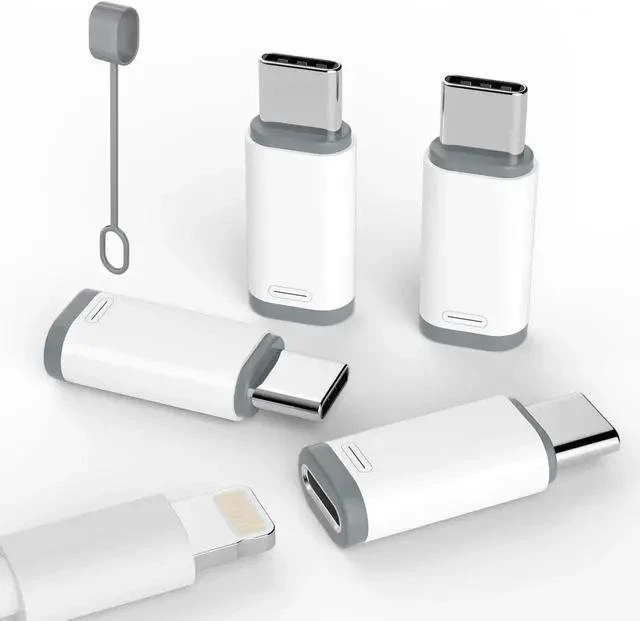 Main image of 4 Pack Lightning to USB C Adapter for iPhone 15/16 Pro/16 Pro Max/Plus S24 iPad Air Nintendo Switch Fast Charging&Data Transfer Type C Charger Connector Cable for iPhone 16/15 Charger