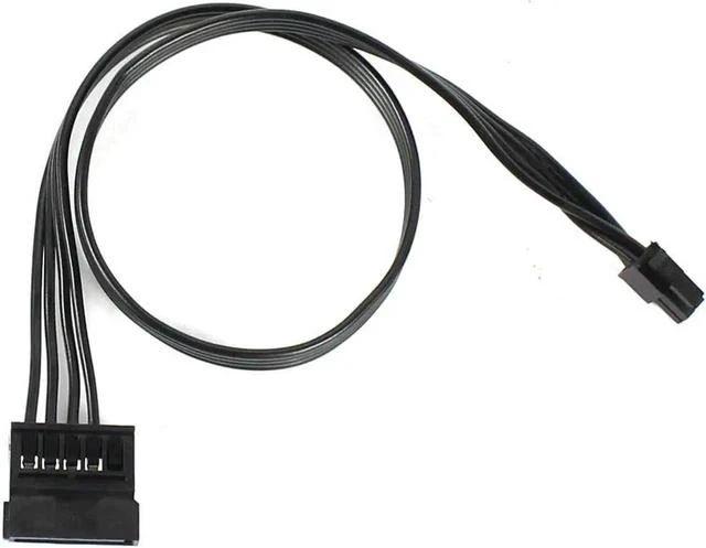 Main image of PC Power Supply Cable Motherboard ATX Mini 4 Pin to SATA SSD for M410 M415 M425 B415 M610 M710 M4200R Motherboard 4P to 1 / Turn 2 SATA (Type 3 40cm)