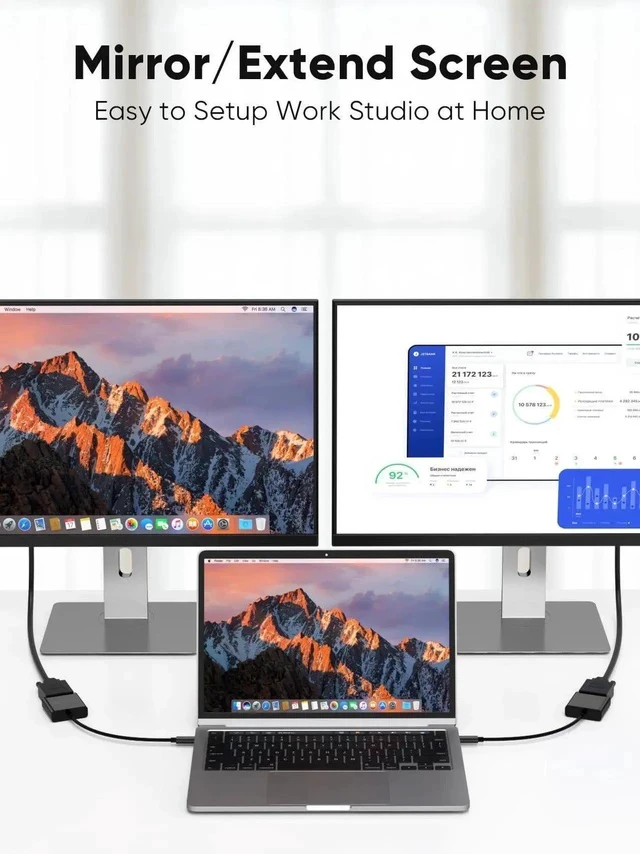 Alt view image 6 of 7 - USB C to VGA Adapter, Thunderbolt 3/4 to VGA 1080P@60Hz Converter for Old Mac Monitor, Compatible with iPhone 15/16 Series, MacBook Pro/Air, iPad Pro, iMac, Surface Book
