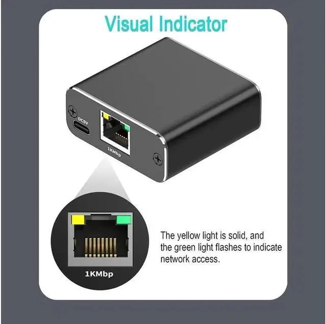 Alt view image 4 of 7 - Gigabit Ethernet Cable Splitter 1 to 2, RJ45 Splitter 1 in 2 Out hub, 1000Mbps Shielded Ethernet Splitter, Internet Cable 8P8C Extender Plug LAN Cable for Cat5, Cat5e, Cat6, Cat7,Cat8