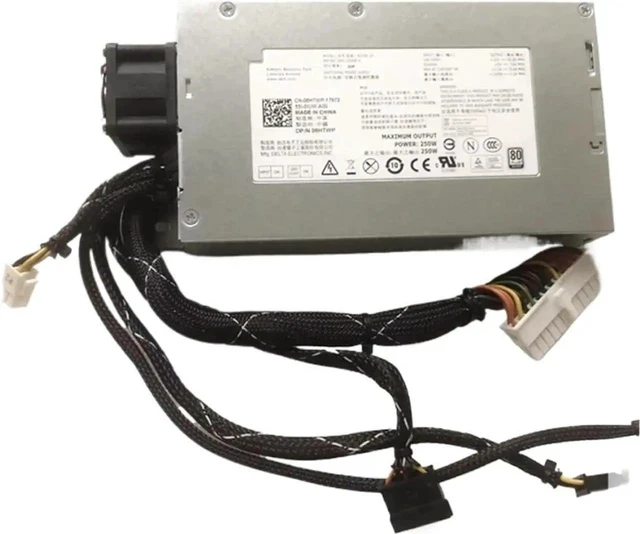 Alt view image 2 of 3 - 06HTWP 0CKMX0 for R210 Server 250W Power Supply N250E-S0 L250E-S0 NPS-250NB CN-06HTWP 6HTWP CKMX0