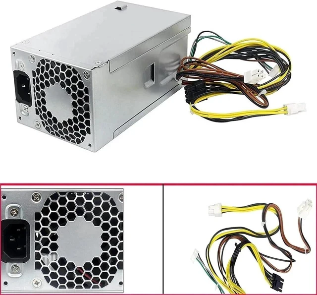Alt view image 2 of 2 - Server Power Supply for 99 86 280 282 285 288 400 600 Pro G3 G4 G5 MT PCG002 180W4+4+3Pin