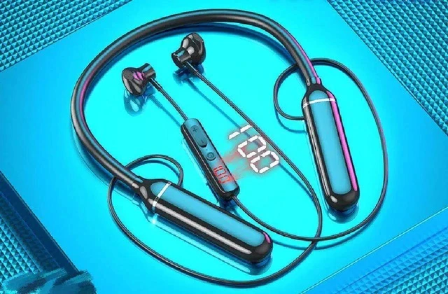 Alt view image 2 of 7 - Gemdeck Wireless Earbuds Bluetooth Earphones Wireless Earphones Purple