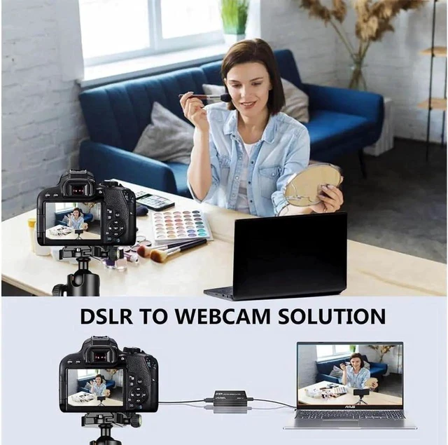 Alt view image 3 of 7 - Capture Card 1080p 60fps 4K30Hz HDMI Video Game Capture Card to USB A/C with Microphone & HDMI Loop-Out, Low Latency Record Broadcast Live Streaming for Nintendo Switch/PS5/OBS/PC/Camera