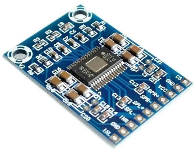 Main image of DC 12V-24V 2x50W Dual Channel Mini Digital Amplifier D Class 50W+50W TPA3116D2 XH-M562 Amplifier 50W Power Amplifier Board