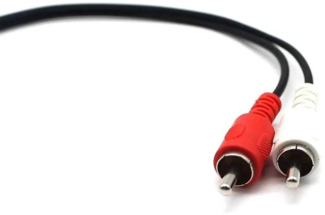 Alt view image 4 of 6 - DIN 5 Pin to RCA Cable, 1.5Ft/50cm 5-Pin Din Female to 2 RCA Male Audio Adapter Cable for Electrophonic Bang & Olufsen, Naim, Quad, Stereo Systems